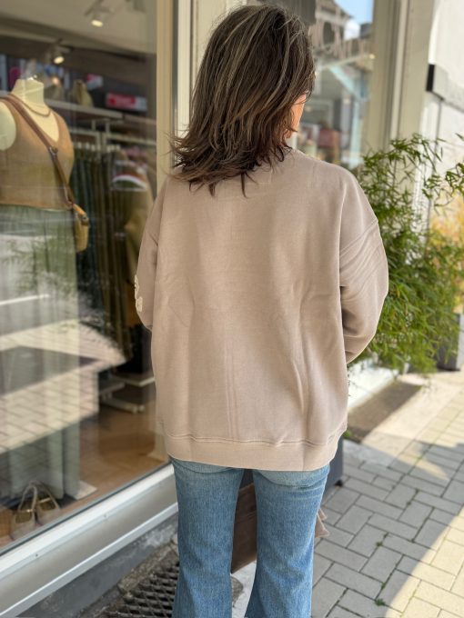 Sweatshirt | Grace | Stickornamente | stone | 435/2111 – Bild 2