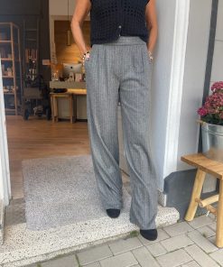 Hose | Sem Per Lei | weit Fischgrat | grau | 963755