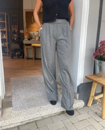 Hose | Sem Per Lei | weit Fischgrat | grau | 963755