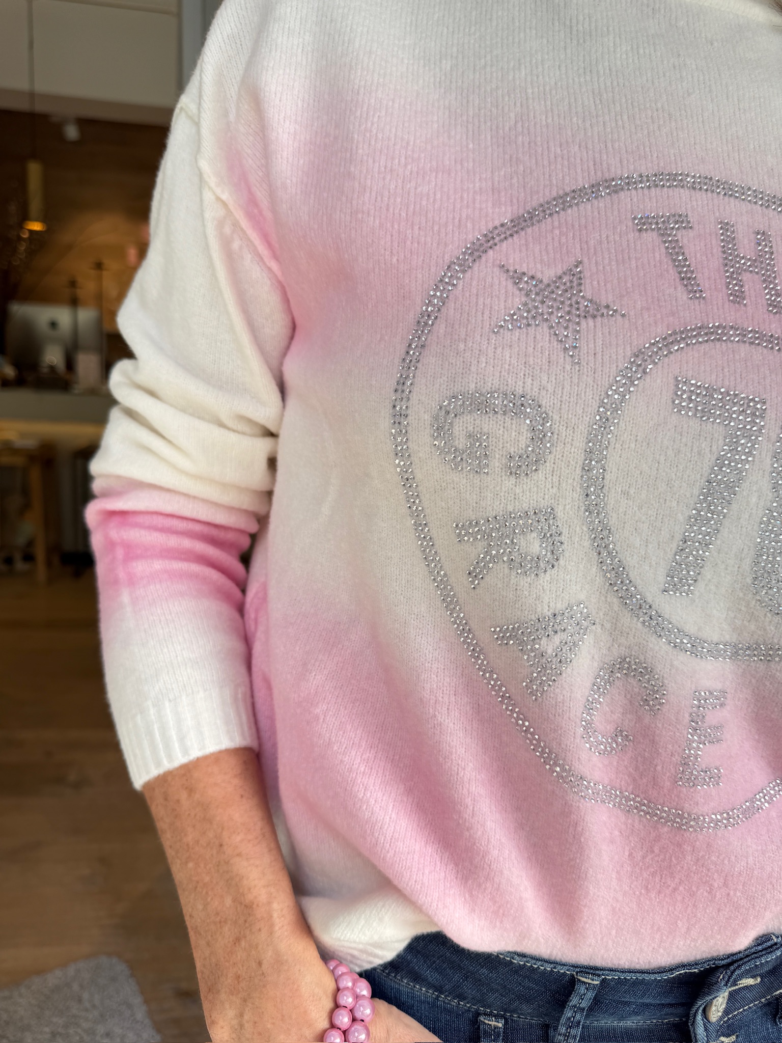 Pullover | Grace | pale rose | 436/1304 – Bild 2